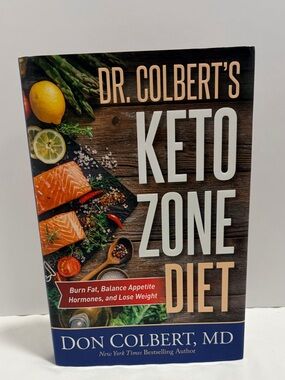 Dr. Colbert's Keto Zone Diet Book Keto Diet